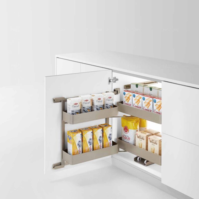 Encanto Series Base Cabinet Mini Pantry Roll-out