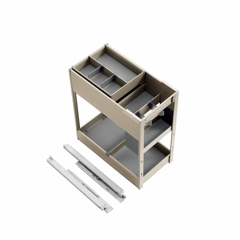 Encanto Series Pull-out Seasoning Basket With Slidable Cutlery Tray - Image 11